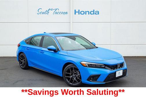 Boost Blue Pearl 2023 Honda Civic Sport Touring