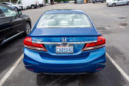Dyno Blue Pearl 2015 Honda Civic EX