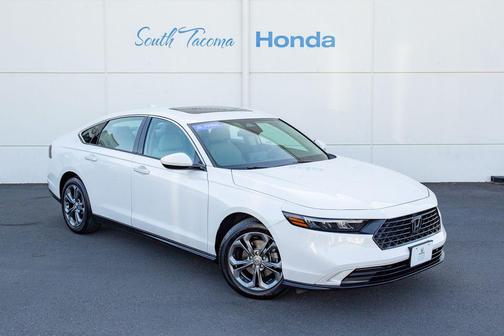 Platinum White 2023 Honda Accord EX