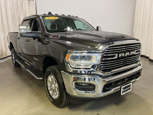 Granite Crystal Metallic Clearcoat 2024 RAM 2500 Laramie Crew Cab 4x4 6'4' Box
