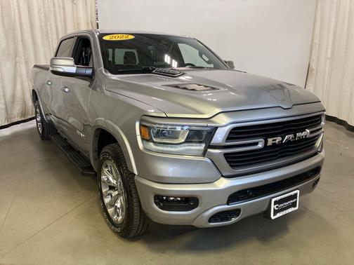 Billet Silver Metallic Clearcoat 2022 RAM 1500 Laramie