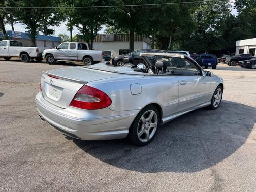 Silver 2006 Mercedes-Benz CLK-Class 500 Cabriolet
