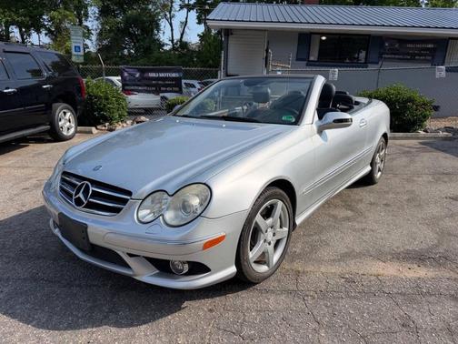 Silver 2006 Mercedes-Benz CLK-Class 500 Cabriolet