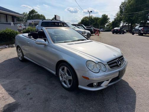 Silver 2006 Mercedes-Benz CLK-Class 500 Cabriolet