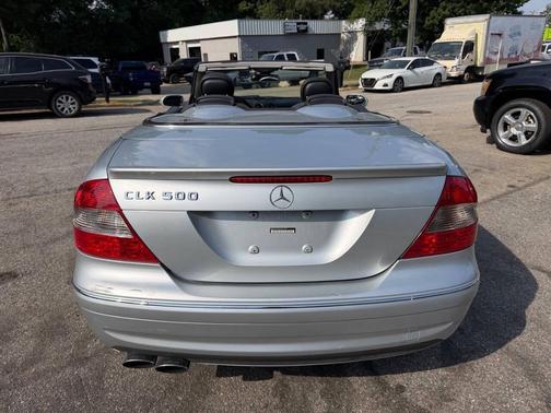 Silver 2006 Mercedes-Benz CLK-Class 500 Cabriolet