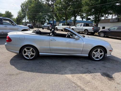 Silver 2006 Mercedes-Benz CLK-Class 500 Cabriolet