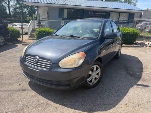 Charcoal Gray 2007 Hyundai Accent SE