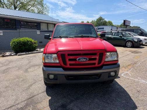 Torch Red Clearcoat/Dark Shadow 2007 Ford Ranger FX4 SuperCab
