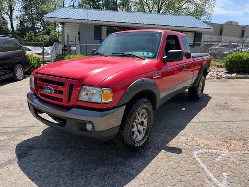 Torch Red Clearcoat/Dark Shadow 2007 Ford Ranger FX4 SuperCab