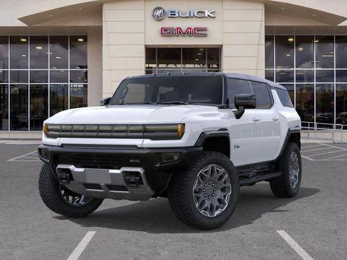 Interstellar White 2026 GMC HUMMER EV SUV 3X