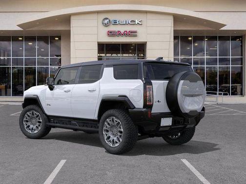 Interstellar White 2026 GMC HUMMER EV SUV 3X