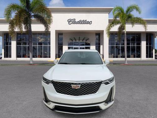 Crystal White Tricoat 2024 Cadillac XT6 Premium Luxury FWD