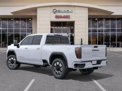 Glacier White Tricoat 2026 GMC Sierra 2500 Denali