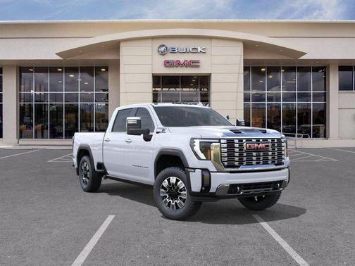 Glacier White Tricoat 2026 GMC Sierra 2500 Denali
