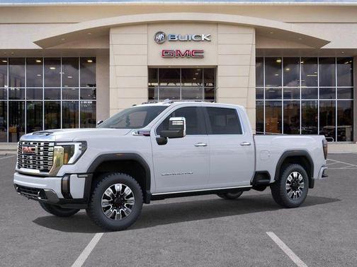 Glacier White Tricoat 2026 GMC Sierra 2500 Denali