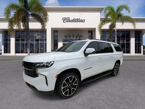 Summit White 2023 Chevrolet Suburban RST