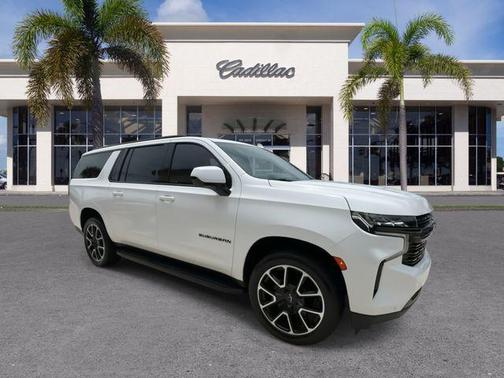 Summit White 2023 Chevrolet Suburban RST