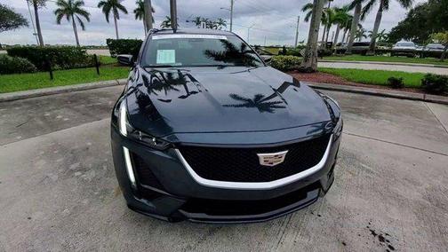 Shadow Metallic 2021 Cadillac CT5 Sport RWD