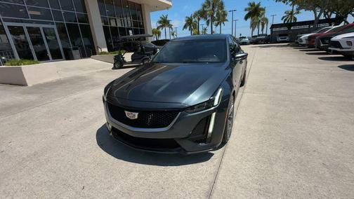 Shadow Metallic 2021 Cadillac CT5 Sport RWD