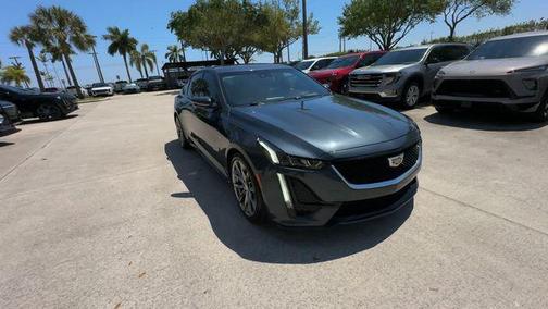 Shadow Metallic 2021 Cadillac CT5 Sport RWD