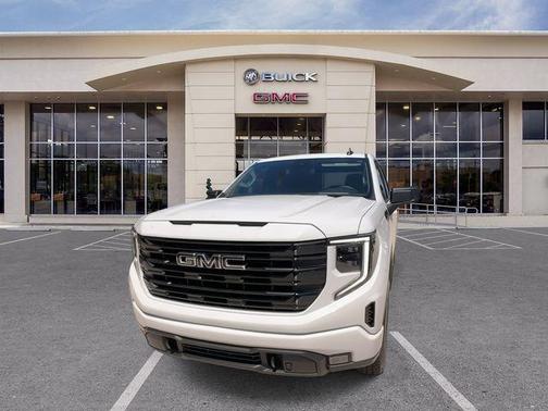 Summit White 2025 GMC Sierra 1500 Elevation