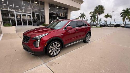 Radiant Red Tintcoat 2023 Cadillac XT4 Premium Luxury