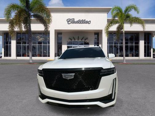 Crystal White Tricoat 2023 Cadillac Escalade Sport Platinum