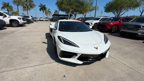 Arctic White 2024 Chevrolet Corvette Stingray w/1LT