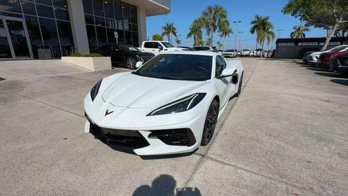 Arctic White 2024 Chevrolet Corvette Stingray w/1LT