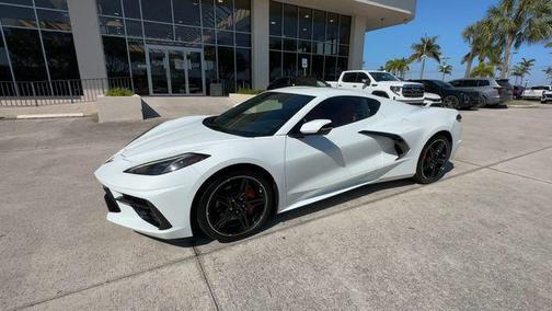 Arctic White 2024 Chevrolet Corvette Stingray w/1LT