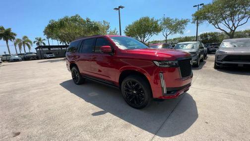 Radiant Red Tintcoat 2024 Cadillac Escalade Sport
