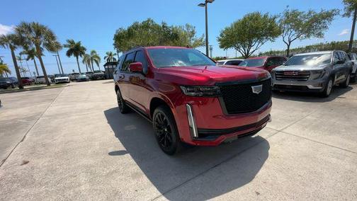 Radiant Red Tintcoat 2024 Cadillac Escalade Sport