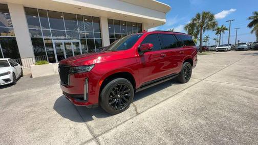Radiant Red Tintcoat 2024 Cadillac Escalade Sport