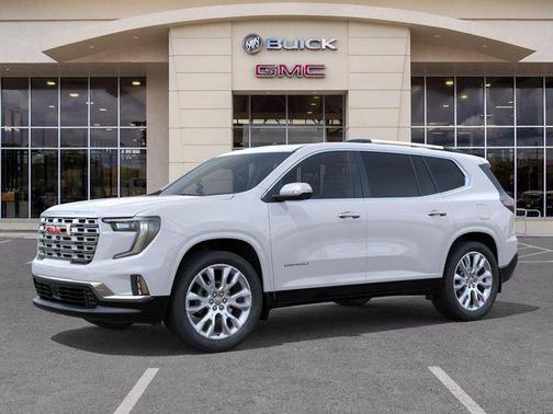 Glacier White Tricoat 2026 GMC Acadia Denali