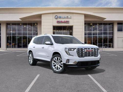 Glacier White Tricoat 2026 GMC Acadia Denali