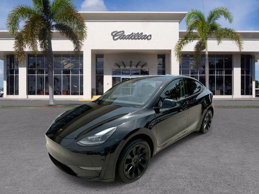 Solid Black 2024 Tesla Model Y Long Range