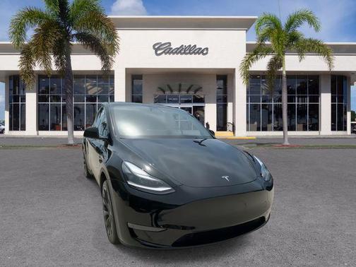 Solid Black 2024 Tesla Model Y Long Range