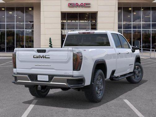 Glacier White Tricoat 2026 GMC Sierra 2500 SLT