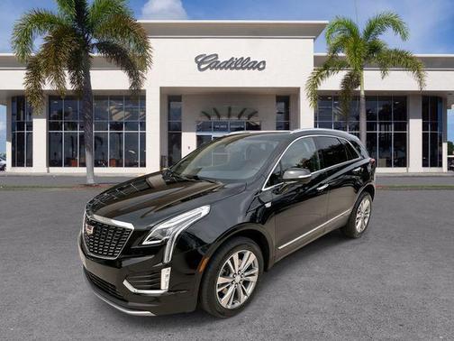Stellar Black Metallic 2024 Cadillac XT5 Premium Luxury