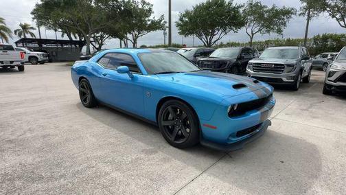 B5 Blue Pearlcoat 2023 Dodge Challenger SRT Hellcat