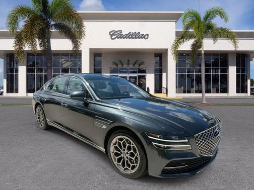 Black Forest Green 2021 Genesis G80 2.5T RWD