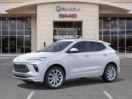 White Frost Tricoat 2026 Buick Encore GX Avenir