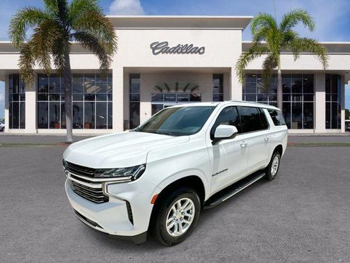 Summit White 2022 Chevrolet Suburban LT