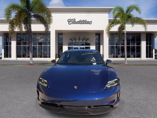 Blue 2025 Porsche Taycan Base