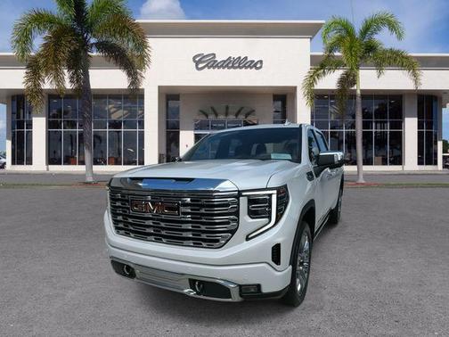 White Frost Tricoat 2023 GMC Sierra 1500 Denali