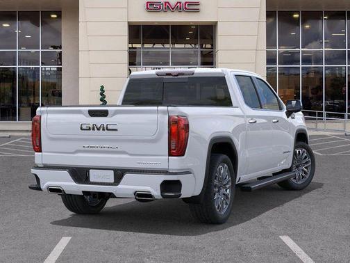 Glacier White Tricoat 2026 GMC Sierra 1500 Denali Ultimate