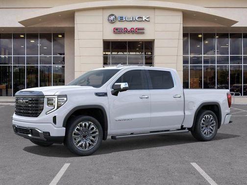 Glacier White Tricoat 2026 GMC Sierra 1500 Denali Ultimate
