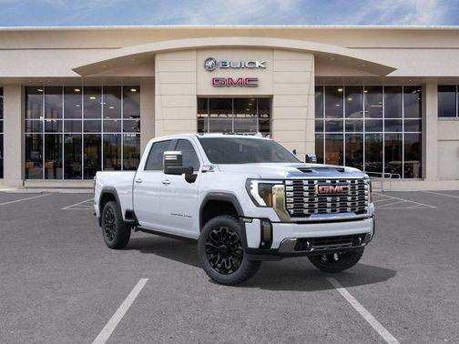 Glacier White Tricoat 2026 GMC Sierra 2500 Denali