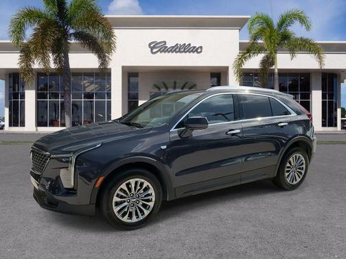 Midnight Sky Metallic 2025 Cadillac XT4 Premium Luxury
