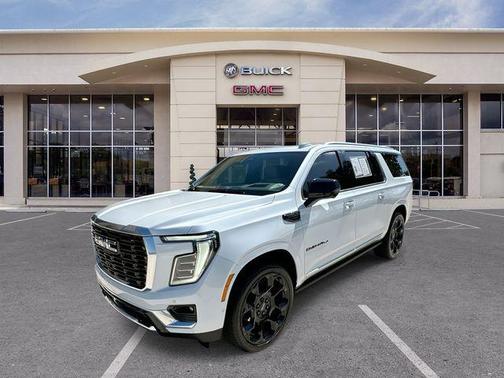 Glacier White Tricoat 2026 GMC Yukon XL Denali